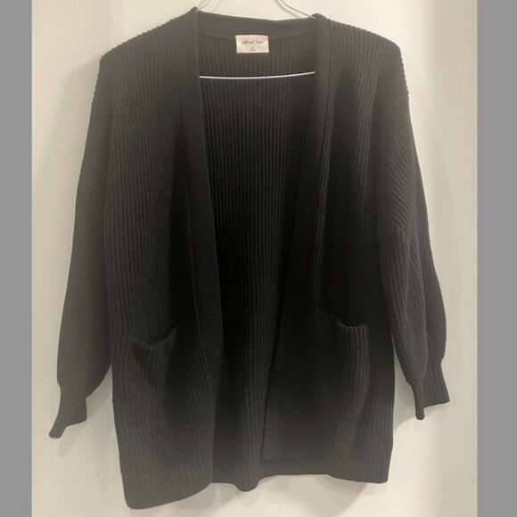 Black Unwind Cardigan (Wilfred Free) - Picture 2 of 3